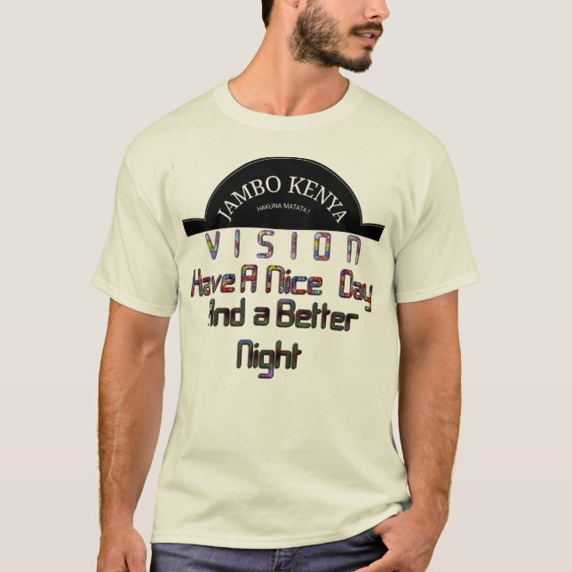 Camiseta Básica visão laranja do Na moda - Dia de Nice (Frente)