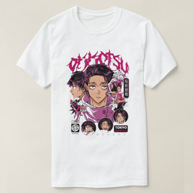 Camiseta Básica Yuta Okkotsu (Frente do Design)
