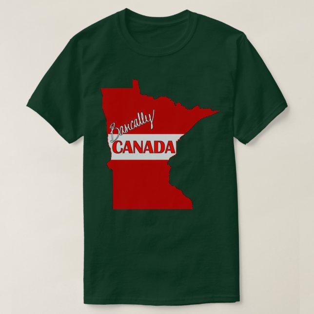 Camiseta Basicamente Canadá (Frente do Design)