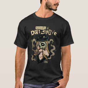 Camiseta Basicamente Um Detetive Crime Verdadeiro