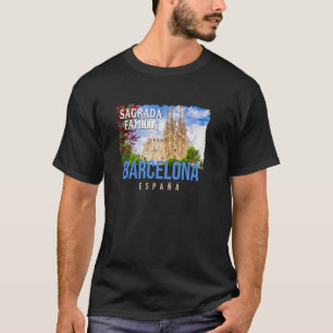 Camiseta Basílica da Sagrada Família Barcelona Espanha