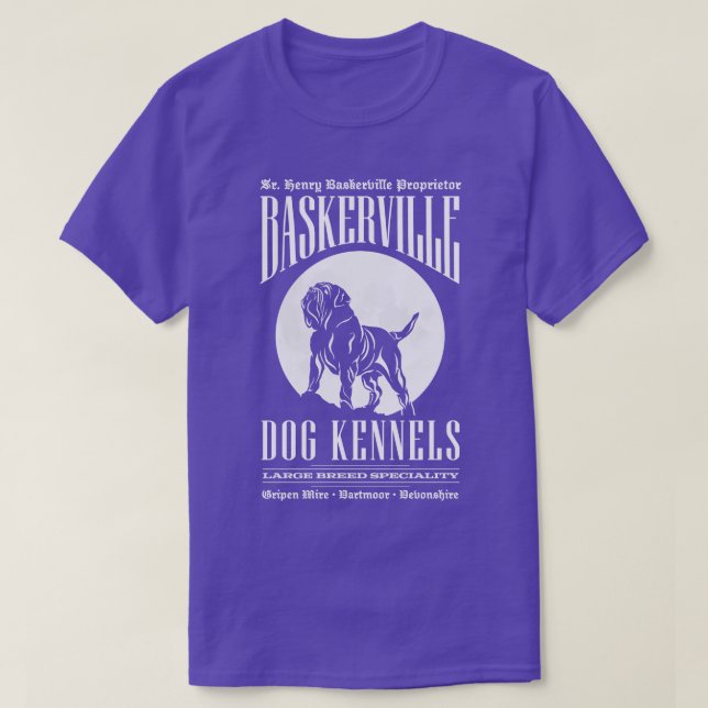 Camiseta Baskerville Kenels 1 (Frente do Design)