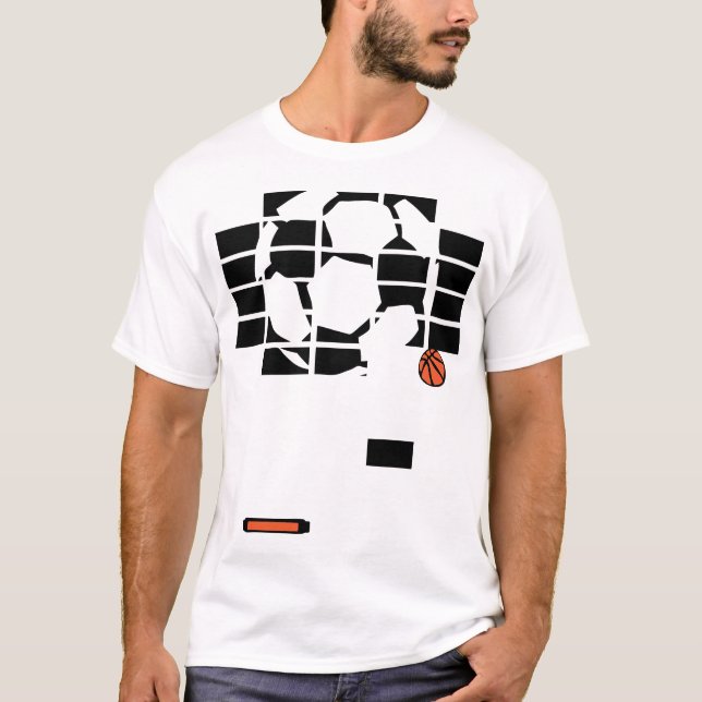 Camiseta basket casse brique foot (Frente)