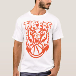 Camiseta basket tigre tigers logo sport animal 