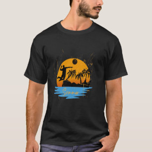 Camiseta Basketbal Summer Trees Nature férias em praia Wild