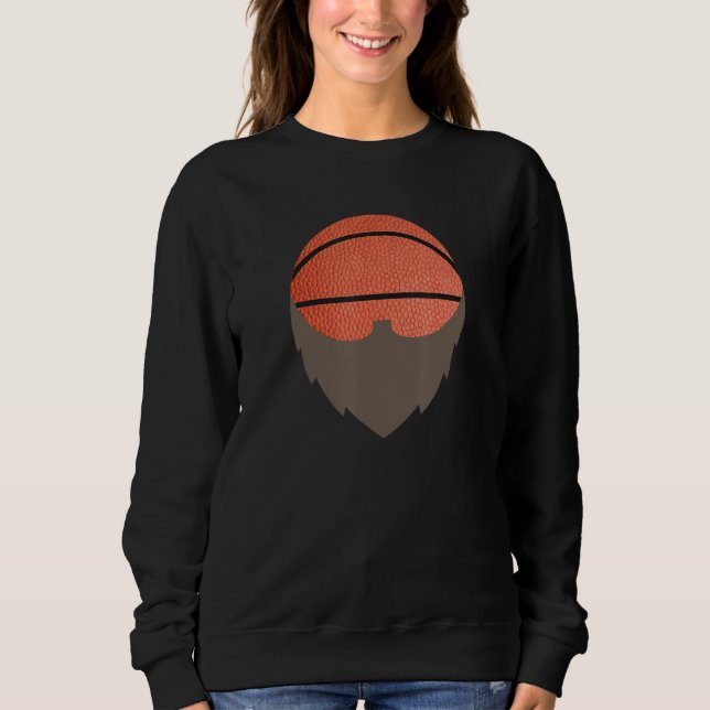 Camiseta Basketball  Beard for Bearded Dad Husband Father (Frente)