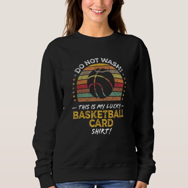 Camiseta Basketball Card Collector Quote Graphic (Frente)