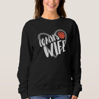 Camiseta Basketball Coach's Wife Heart 