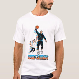 Camiseta Basketball Drip Neon Basketball Graphics