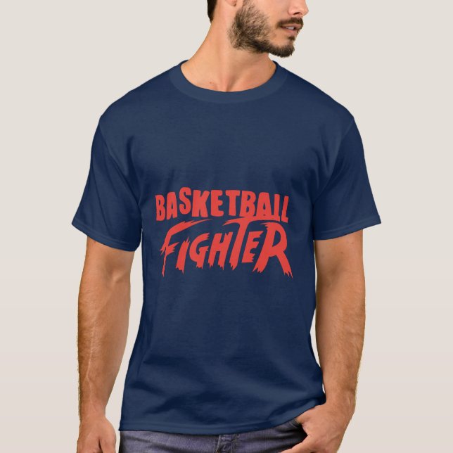 Camiseta basketball fighter (Frente)