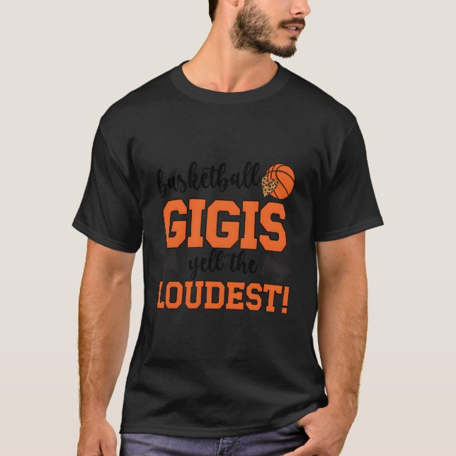 Camiseta Basketball Gigi Grandma Gigi Of A Basketball Playe (Frente)