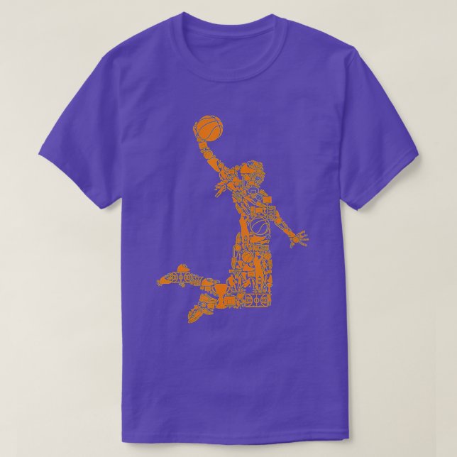 Camiseta Basketball Girl Women Kids  (Frente do Design)