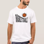 Camiseta Basketball Graphic T Shirt With Crashing Ball Desi<br><div class="desc">Elevate your sports style with this dynamic basketball t shirt featuring a bold classic college style text and a graphic of a basketball smashing through a cracked wall the energetic and modern design is perfect for players fans or anyone who loves the game making it an ideal choice for court...</div>