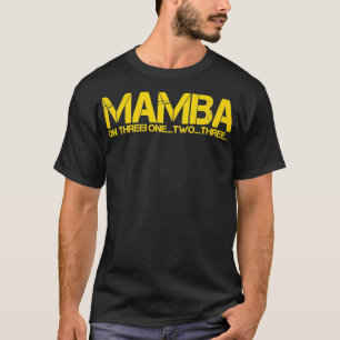 CAMISETA BASKETBALL HOOP CHAMPION MAMBA EM TRÊS MOTIVAÇÕES