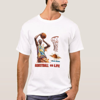 Camiseta Basketball is Life – Personalisiertes Shirt