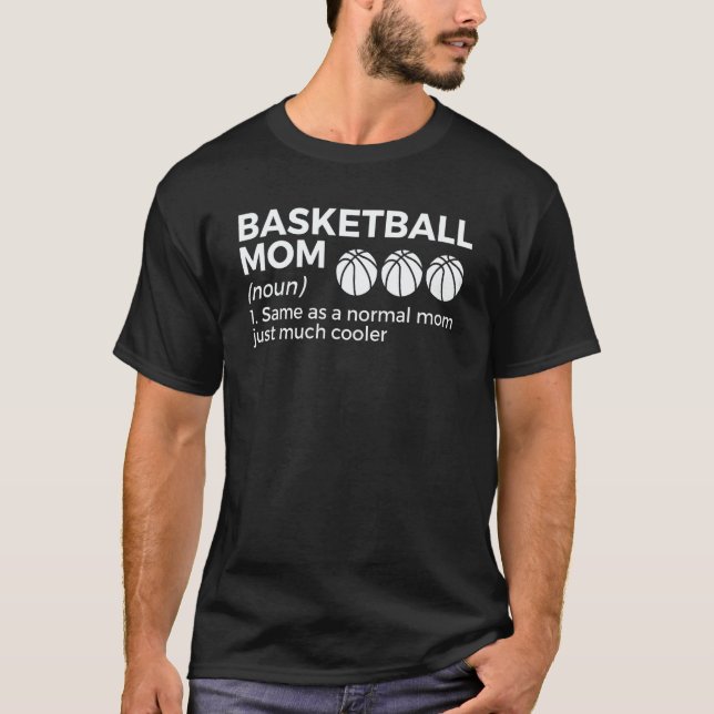 Camiseta Basketball Mom Definition (Frente)