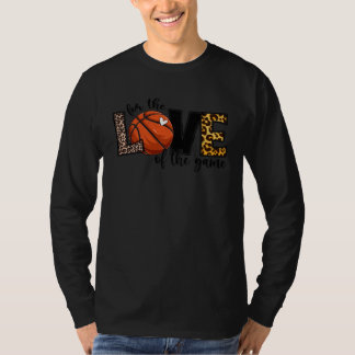 Camiseta Basketball Mom For The Love of The Game Mother s