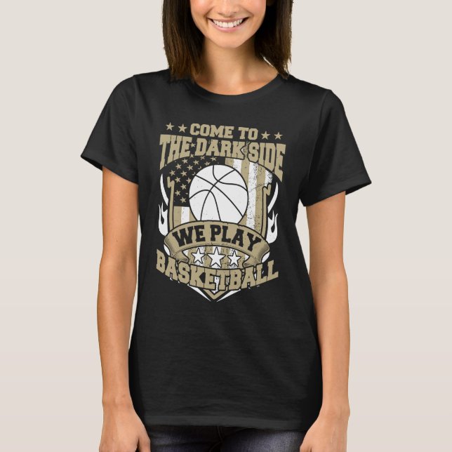 Camiseta Basketball Player Basketballer Sports funny quote  (Frente)