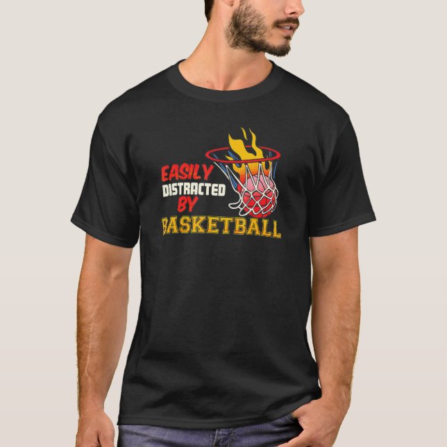 Camiseta Basketball Player Coach Team Bball Sports  Dunking (Frente)