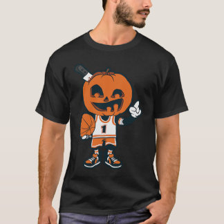 Camiseta Basketball Pumpkin Player