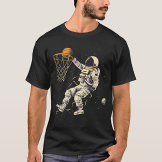 Camiseta Basketball Slam Dunk Astronaut Basketball Player D