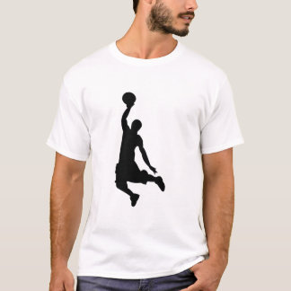 Camiseta Basketball Slam Dunk Silhouette Art