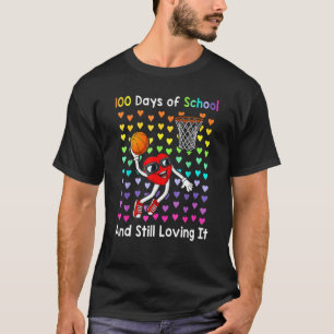 Camiseta Basquete, 100 Dias De Escola E Ainda A Adorando
