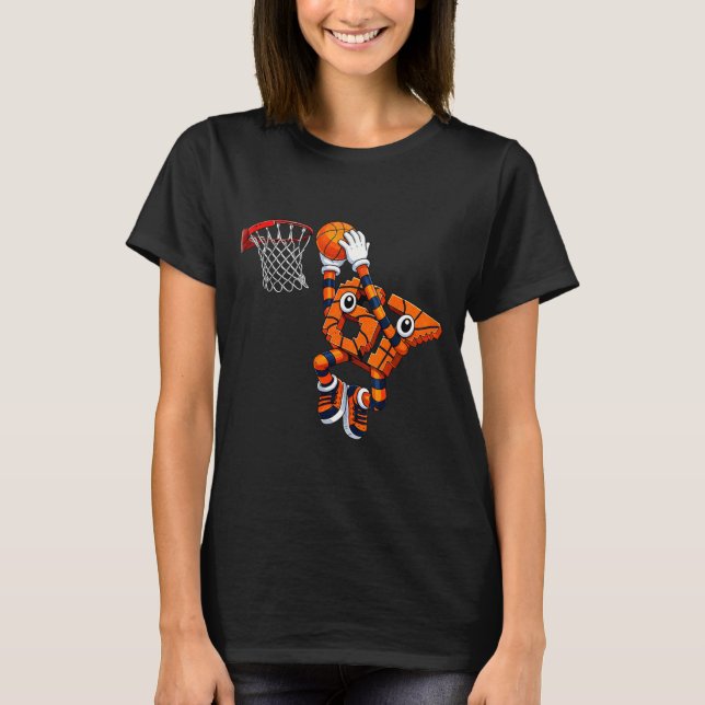 Camiseta basquete 67 italiano brainrot enterrada para menin (Frente)