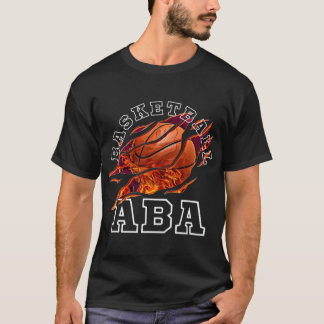 Camiseta Basquete Aba Bball Lover Sports Fan Novelty