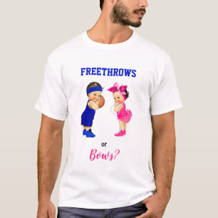 Camiseta Basquete Arcos Bebês Menino Menina Revelação de Gê