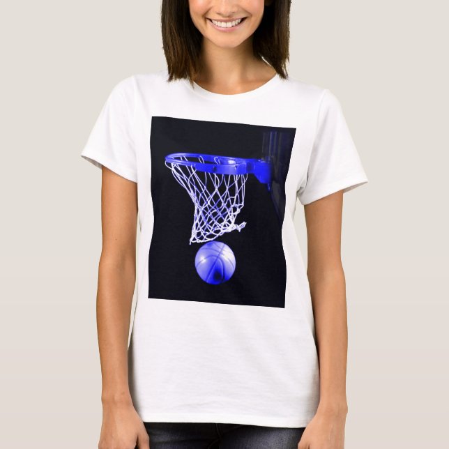Camiseta Basquete Azul (Frente)