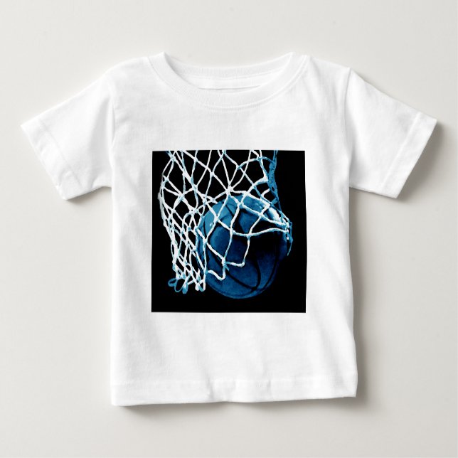 Camiseta Basquete Azul (Frente)