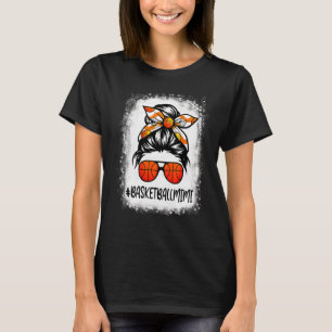 Camiseta Basquete Branqueado Mimi Life Messaging Bun Basbal