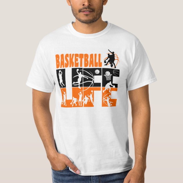 Camiseta Basquete - Camisa-T-Tee (Frente)