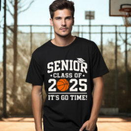 Camiseta basquete Classe de 2025 Graduação Senior 2025 