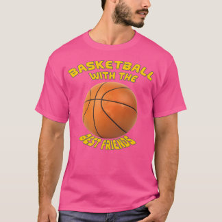 Camiseta Basquete Com O Melhor Amigo