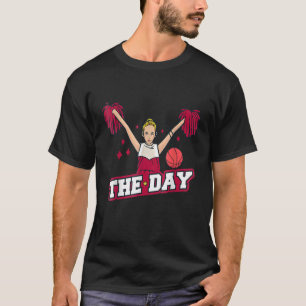 Camiseta Basquete De Cheerleader O Cheerleader Salva T
