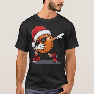 Camiseta Basquete de Dabbing no Natal