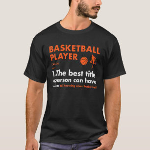 Camiseta Basquete de Definição do Jogador Esporte