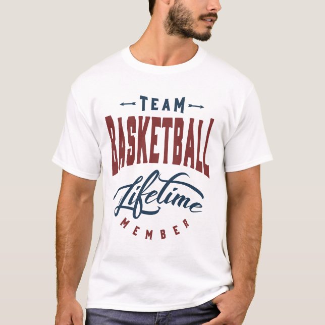 Camiseta Basquete de Equipe (Frente)