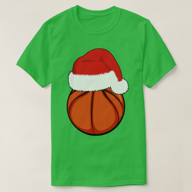 Camiseta Basquete de Natal (Frente do Design)