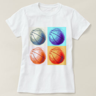 Camiseta Basquete de pop