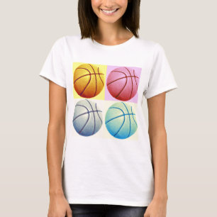 Camiseta Basquete de pop