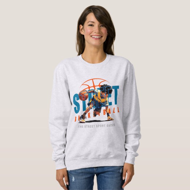 Camiseta Basquete de Rua | Feminino (Frente Completa)