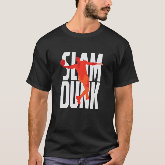 Camiseta Basquete de Slam-Dunk (Frente)