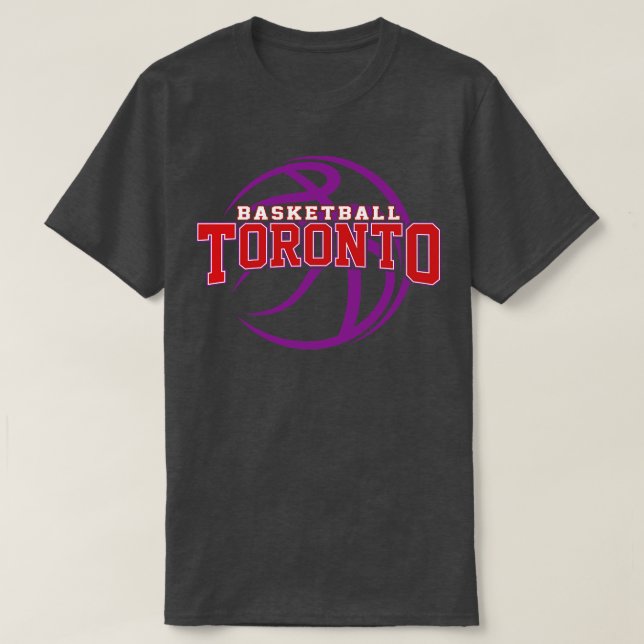 Camiseta Basquete de Toronto 1 (Frente do Design)