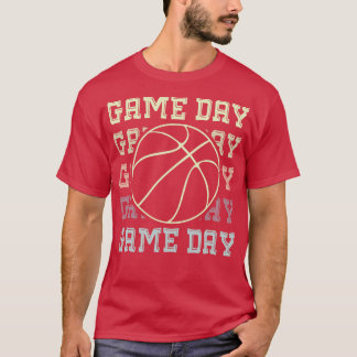 Camiseta Basquete do Dia de Jogo