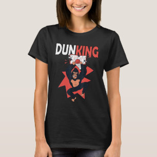 Camiseta Basquete Dunking Gorilla Ape Sport