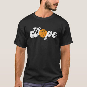 Camiseta Basquete é Dope Vintage Legal Estilo Hoops Juvenis