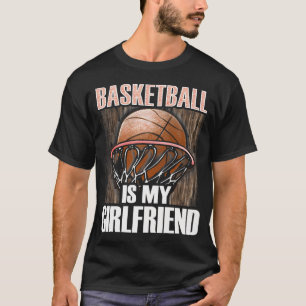 Camiseta Basquete é meu tênis de Namorada